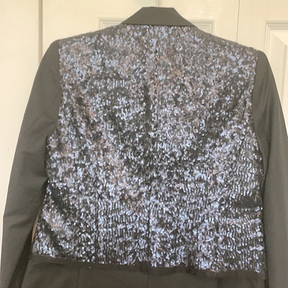 Elizabeth and James sequin “disco” blazer jacket size 2 - Picture 6 of 10